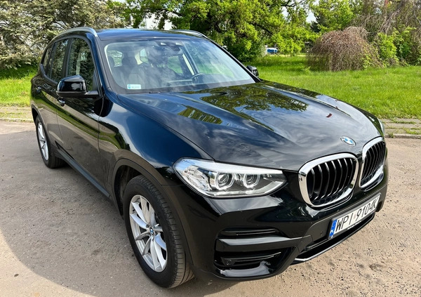 BMW X3 cena 139900 przebieg: 48000, rok produkcji 2020 z Nidzica małe 742